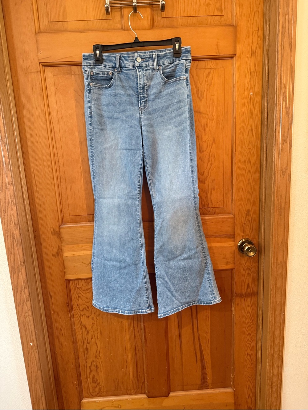 American Eagle Outfitters Light Blue Flare Jeans
